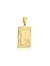 Placa de Letra Pequena- Banhada a Ouro 18K