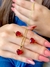 Conjunto Coração Zircônia - Banhado a Ouro 18K - floripagoldparaelas