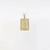 Pingente Placa de Letra - Banhado a Ouro 18K - loja online