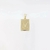 Pingente Placa de Letra - Banhado a Ouro 18K - comprar online