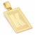 Placa de Letra Pequena- Banhada a Ouro 18K - floripagoldparaelas