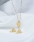 Conjunto Coração Derretido- Banhado a Ouro 18K - comprar online