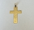 Pingente Crucifixo Pai Nosso- Banhado a Ouro 18K