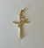 Pingente Fé Cravejado- Banhado a Ouro 18K - comprar online