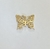 Pingente Borboleta- Banhado a Ouro 18K na internet