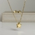 Colar Pingente Estrela- Banhado a Ouro 18K - comprar online