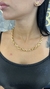 Corrente Elo Duplo Arredondado- Banhado a Ouro 18K