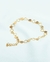Tornozeleira Corações - Banhado a Ouro 18K - comprar online