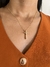 Colar Pingente com Cruz - Banhado a Ouro 18K