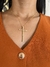 Colar Pingente Cruz Cravejada - Banhado a Ouro 18K