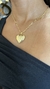 Pingente Relicário Coração - Banhado a Ouro 18K - comprar online