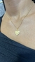 Pingente Coração Love - Banhado a Ouro 18K na internet