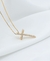 Colar Pingente com Cruz - Banhado a Ouro 18K - comprar online