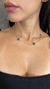 Colar Trevo Verde - Banhado a Ouro 18k