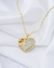 Colar Pingente Coração- Banhado a Ouro 18K - comprar online