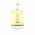 Pingente Placa de Letra - Banhado a Ouro 18K - floripagoldparaelas
