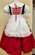 Vestido Festa Infantil Chapeuzinho Vermelho com Capa - Ashley - Alta Costura Infantil