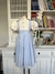 Vestido Casual Infantil com Saia de Pregas na internet