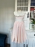 Vestido Casual Infantil com Gola de Babado - loja online