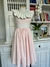 Vestido Casual Infantil com Gola de Babado - comprar online