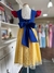 Vestido Casual Infantil Branca de Neve - Ashley - Alta Costura Infantil