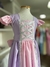 Vestido Casual Infantil Rapunzel na internet