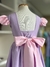 Vestido Casual Infantil Rapunzel - loja online