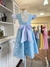 Vestido Casual Infantil Elsa - Frozen - Ashley - Alta Costura Infantil