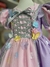 Vestido Festa Infantil Rapunzel Luxo na internet