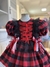 Vestido Infantil Junino Flanela na internet