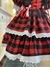 Vestido Infantil Junino Flanela - loja online