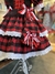 Vestido Infantil Junino Flanela