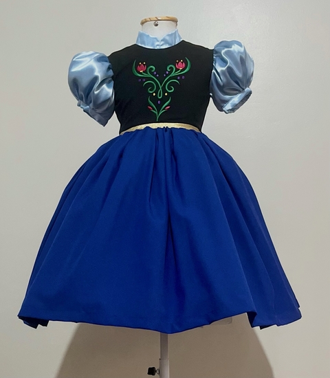 Vestido Festa Infantil Anna - Frozen - comprar online