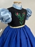 Vestido Festa Infantil Anna - Frozen - Ashley - Alta Costura Infantil