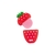 Borracha Holic Morango com cheirinho - Tris - comprar online