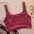 Cropped Feminino Regata Alcinha Liso Suplex - loja online