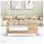 Mesa De Centro Con Repisa Para Living 100x60x46cm Norteaméricana - comprar en línea