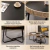 Juego Mesa De Centro Lateral Living Redonda Doble tejido - Home Design