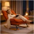 Sillon Mecedor Silla Mecedora Sitial Reclinable Tela Suave - comprar en línea
