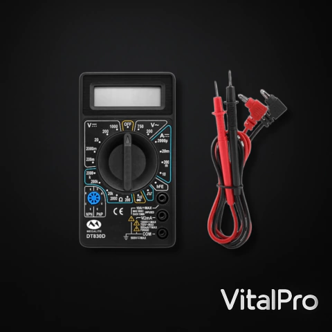 TESTER DIGITAL C/BUZZER DT830-D