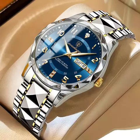 POEDAGAR Luxury Men’s Quartz Waterproof Watch - buy online