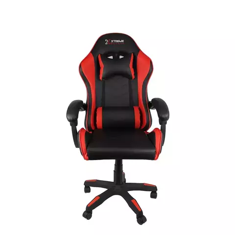 Cadeira Gamer XTreme Gamers Cinesis NY Preta e Vermelha Conforto e Performance para Jogos e Escritório Evolux