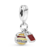 Dije Charm Pandora hamburguesa y papitas