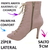 Imagem do Bota Coturno Ankle Boot Feminina Salto Alto Fino 9 cm Cano Curto 33 a 40- Cores
