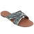 Sandália Rasteirinha Feminina Onça Zebra Numeração Especial 33 a 44 -Chinelo Slide - Monte Carlo Calçados