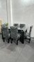 Juego de Comedor – Mesa + 6 Sillas tela antidesgarro - comprar online