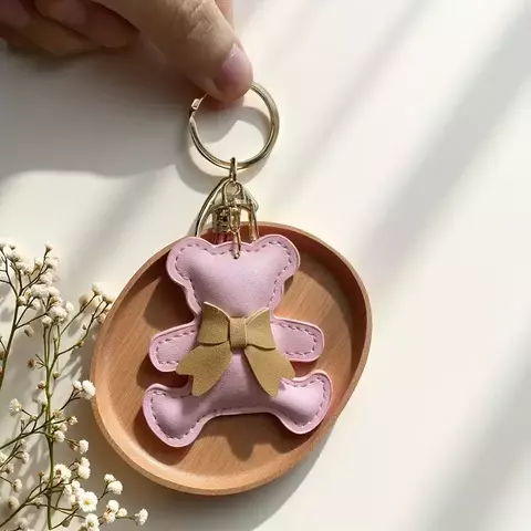 Llavero Osito Rosa