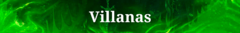 Banner de la categoría Villanas