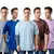 Kit 5 Peças Camiseta Oversized Masculina Básica Streetwear Confortável e Estilosa - Moda Casual e Urbana na internet