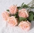 Imagem do Buquê de rosas artificiais, flor falsa de rosa vermelha branca, buquê de rosas eternas, vasos, presentes dia das mães